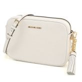 マイケルコース MICHAEL KORS ショルダーバッグ 32F7GGNM8L 085 JET SET 斜め掛け レザー ホワイト OPTIC WHITE