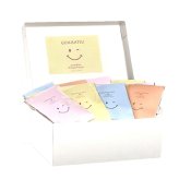 ハッピースマイリー クッキー 紅茶 詰め合わせ ギフト BOX 計36セット入 スイーツ 個包装 かわいい 焼き菓子 紅茶ティーバッグ【北海道・沖縄県・離島 配送不可】