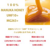 マヌカハニーUMF®10+ギフトパッケージ ハニージャパンの5大保証付、UMF®協会認定蜂蜜250g  ハニーディッパー付 