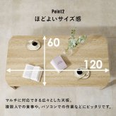 テーブル 折れ脚 120×60cm カフェ 折り畳み センター ナチュラル ブラウン 木製 table 無垢 アイアン レトロ ウッド モダン 北欧 おしゃれ かわいい インダストリアル 韓国 新生活