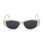 マックスマーラ サングラス MAX MARA MM0161/S 21A 52 サングラス グローバルフィット MM0161-21A-52 オフホワイト ダークグレー ユニセックス