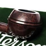 パイプ ピーターソン アラン 411 フィッシュテール スムース パイプ本体 喫煙具 ブラウン ニッケルリング ファセット Peterson アイルランド おしゃれ かっこいい たばこ メンズ 高級 ギフト プレゼント