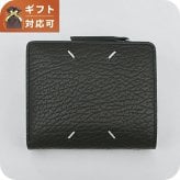 メゾンマルジェラ MAISON MARGIELA 二つ折り財布 二折財布 SA1UI0023P4455T8013 メンズ レディース BLACK ブラック