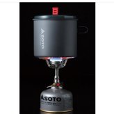 【ラッピング無料】SOTO アミカスポットコンボ SOD-320PC シングルストーブ アルミクッカー セット 登山 キャンプ 防災グッズ ギフト アウトドア用