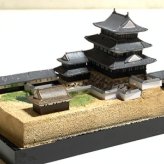 日本の城　津城・幻の天守・寛永期絵図復元天守・三重県　城コレ ケース付き  お城のジオラマ模型 プラモデル インテリア 雑貨 プレゼント 置物 お祝い おみやげ 和風 飾り リビング 玄関 オブジェ おしゃれ コレクション ミニチュア 小物【送料無料(一部地域除く)】