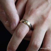 ステンレス ケルトリング ごつめ メンズリング メタルリング ゴールドリング 指輪 重厚感 太め 大きめ 存在感 人気 ルーン文字 ユグドラシル 生命の樹 ヴァイキング Viking プチプラ 男性 金属アレルギー対応