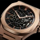 ディーワンミラノ D1 MILANO スケルトン リスタイリング オートマチック ローズゴールド 腕時計 メンズ 自動巻き SKBJ12