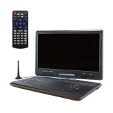 14.1インチフルセグ搭載ポータブルDVDプレーヤー ポータブル 持ち運び  フルセグ 録画可能 リモコン付