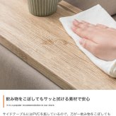 2人掛けソファ ソファ ソファー ローバック フロア 2人掛け 二人用 サイドテーブル付き 撥水加工 一人暮らし 低い 北欧 リビング 2P 棚付 幅152 2WAY 左右入れ替え お手入れ簡単 脚取り外し可能 座面広い ファミリー 二人掛けソファ 家具