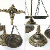イタリア ザマック 天秤 インテリア 置物 アンティーク クラシカル オブジェ