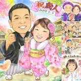 成人式のプレゼントに、似顔絵という形に残る贈り物を。 似顔絵 贈り物 成人 手描き ギフト プレゼント 名入れ 成人式 20歳 お祝い 記念 友達 ご両親 家族 友人 名入れ 下書き確認 修正無料 サプライズ 実績多数 似てる 喜ばれる 20歳 宝物 成人式 白寿祝い お祝い返し 米寿祝い 節目 イラスト 披露宴 応援 大量注文 ウェディングギフト 感動 オリジナル 贈答品 キレイ