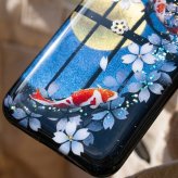 【全機種対応】スマホケース『奈』名入れ 送料無料 和柄 和風 桜 職人 伝統工芸 ハンドメイド ハードケース 手帳型 iPhone 17 Xperia AQUOS Android 各機種対応