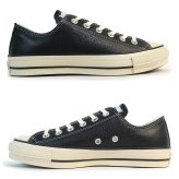 コンバース CONVERSE スニーカー メンズ レディース ローカット レザー オールスター J OX ブラック LEATHER ALL STAR J OX 日本製