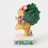 プー&ピグレット クリスマスツリー 15.8cm くまのプーさん クリスマス | ディズニー トラディションズ ジムショア グッズ フィギュア 人形 置物 彫刻 Jim Shore 正規輸入品