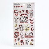 スヌーピー ＆ベル ぷっくりシール アイボリー 文具 SNOOPY