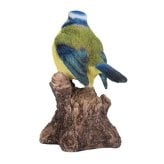 置物 鳥 青雀 高さ13.5cm woobia ウービア アオガラ 野鳥 リアル おしゃれ 玄関 インテリア オブジェ ガーデン 北欧 ナチュラル 小鳥 動物 アニマル 癒し 鳥好き 出窓 棚 プレゼント ギフト バードウォッチング