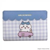 【1月20日入荷分予約受付中】 ちいかわ ハチワレ ファスナー財布 ブルー CHI11-1 財布 コンパクト ミニ財布 小銭入れ 二つ折り レディース キッズ 女の子 キャラクター グッズ プレゼント ギフト 誕生日