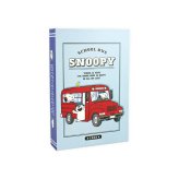 スヌーピー ブック型ボックス(ロングスリム) Preppystyle schoolbus SNOOPY
