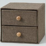 折りたたみ二段引タンス（小） インテリア 漆器 盆 カタログギフト 景品 粗品