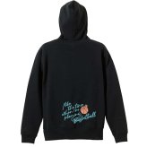 バスケ パーカー プルオーバー メンズ レディース ジュニア 練習着 裏パイル おもしろ 名入れ スウェット おしゃれ キッズ 大きいサイズ 文字入れ無料 「バスケをしている時間が好き」 アートワークスコウベ 【送料無料】