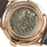 セイコー プレザージュ Japanese Garden 自動巻き 腕時計 ブランド メンズ オープンハート SEIKO PRESAGE HCB007J アナログ グリーン ダークブラウン