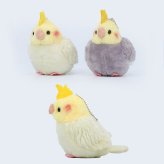 オカメインコ インコ ぬいぐるみ リアル 動物 アニマル ふわふわ かわいい 置物 インテリア 子供 おもちゃ ごっこ遊び 誕生日 プレゼント ギフト 癒し