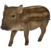 置物 イノシシ 歩くイノシシ 幅26.5cm woobia ウービア いのしし リアル おしゃれ 玄関 インテリア オブジェ ガーデン うり坊 干支 亥年 動物 アニマル 個性的 存在感 プレゼント ギフト 無病息災 面白い 縁起