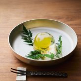 蜜 mitsu 錫製冷菓皿 16cm 大阪錫器 千田硝子食器コラボ商品 国内製