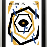 日本製 バウハウス BAUHAUS ミッドセンチュリー A3 サイズ ポスター アート おしゃれ 絵画 インテリア 北欧 イラスト マット紙 艶消し アートパネル 額 フレーム デザイン 壁掛け ギフト 新築祝い ディスプレイ  速達 送料無料