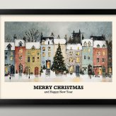 日本製 メリー クリスマス Xmas Christmas サンタクロース ビンテージイラスト A3 サイズ ポスター アート おしゃれ 絵画 インテリア 北欧 イラスト マット紙 艶消し アートパネル 額 フレーム デザイン 壁掛け ギフト 新築祝い ディスプレイ  速達 送料無料