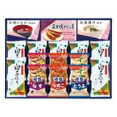 味之庵 アマノフーズ みそ汁 白子のり 詰合せ ギフトセット 計16点入 フリーズドライ 即席味噌汁 白子のり 味付け【北海道・沖縄県・離島 配送不可】