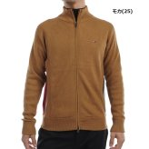 トミーヒルフィガー ゴルフ メンズ ケーブル フルジップ セーター TOMMY HILFIGER GOLF THMA479 秋冬モデル お誕生日祝い お祝い 記念品 お父さん 父の日 彼氏 男性 30代 40代 50代 60代  還暦祝い 敬老の日 人気プレゼント プレゼント