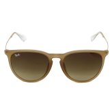 レイバン Ray-Ban サングラス エリカ ローブリッジフィット UVカット アイウェア ボストン ウェリントン 0RB4171F 681413 57 メンズ レディース ユニセックス ラバーベージュ+ブラウングラデーション 海外正規品