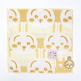ちいかわ うさぎ イニシャル タオルハンカチ(H)