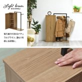 Noxia 収納付きハンガーラック ONLS0376 リュックハンガー リビング収納 シンプルスタイル モダン 角型 木製 バッグラック ハンガーラック Ｔ字ハンガー幅70cm 奥行26.5cm 高さ85cm