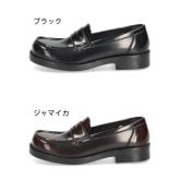 HARUTA ハルタ ローファー 4900 3E 幅広 レディース おでこローファー 軽量 日本製 靴 黒 茶 ブラック 通学 学生 通勤
