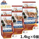 Kaniva カニワ サーモン ツナ＆ライス ドッグフード 1.4kg×6個