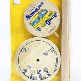 スヌーピー キッチンペーパーホルダー (スクールバス) キッチン 日本製 SNOOPY