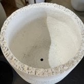 植木鉢 おしゃれ 大型 14号 11号 L M サイズ 鉢カバー KONTON コントン コーテス ストラータ 丸型 ラウンド ファイバーセメント セメント 屋外 室内 高級 北欧 モダン ナチュラル 観葉植物用 シンボルツリー サボテン 多肉植物 特大 玄関 プランター Wグラデ Sグラデ