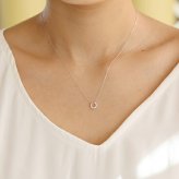 【無料ラッピング】  カナルヨンドシー Canal 4℃ ネックレス K10 ホワイトゴールド ネックレス キュービックジルコニア レディース ブランド 正規品 新品 ギフト プレゼント 人気 おすすめ 誕生日 記念日 クリスマス 送料無料