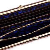 ヴィヴィアン 長財布 レディース ブランド がま口 vivienne westwood ヴィヴィアンウエストウッド ヴィンテージ WATER ORB 長財布 がま口 ダークブラウン 3118M11-3-F