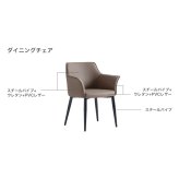 ダイニング家具 ダイニングテーブル＆チェア-ブラウン- 7点セット 180cm