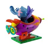 ロメロ ブリット Romero Britto ディズニー バイ ブリット Disney by Britto スティッチ ロケット シップ 置物 フィギュア 人形 6019019 リロアンドスティッチ インテリア