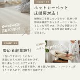 ラグ カーペット 敷物 防ダニ・抗菌・防臭 国産 洗濯可 コットン混のナチュラルデザイン メダリオン柄