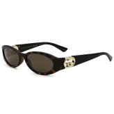 グッチ GUCCI サングラス グローバルフィット アイウェア UVカット オーバル キャットアイ GG1660S-002 メンズ レディース ユニセックス ハバナ+ブラウン 国内正規品