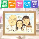 結婚記念日 似顔絵 贈り物 ギフト 名入れ プレゼント 手描き 結婚20周年 お祝い 記念日 結婚記念日 お母さん 夫婦 お父さん 両親 家族 下書き確認 修正無料 名入れ サプライズ かわいい 喜ばれる 実績多数 20周年 感謝 思い出 記念 イラスト 米寿祝い 白寿祝い オーダーメイド バレンタインデー キレイ 贈答品 感激 大量注文 色紙 大人数 結婚祝い