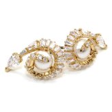 SWAROVSKI スワロフスキー ピアス 5698888 Snake アクセサリー ゴールド