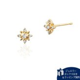 【無料ラッピング】  カナルヨンドシー Canal 4℃ ピアス K10 イエローゴールド ピアス ダイヤモンド レディース ブランド 正規品 新品 ギフト プレゼント 人気 おすすめ 誕生日 記念日 クリスマス 送料無料