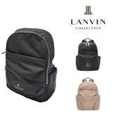 LANVIN プリエ リュック リュックサック 大容量 かばん カバン 鞄 バッグ 普段使い 使いやすい シンプル レディース ギフト プレゼント ブラック 61-6035