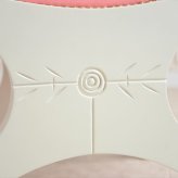 ダイニング家具 椅子 イス 木製 チェア スツール Ｓ ダイニングチェア リビングチェア コンパクトチェア アンティーク ヴィンテージ マホガニー材 オイルフィニッシュ 家具 インテリア 通販 配送無料 アイボリー